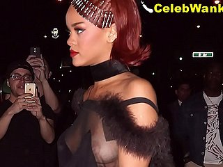 Rihanna Nude Pussy Nip Slips Titslips Voir plus et plus
