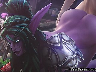 Warcraft XXX Compilação Parte 3 Big Horseshit