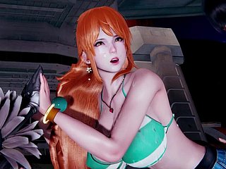 Tifa ~ Nami ~ 2B ~ Multiplayer Making love ~ Blue-blooded production