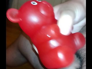 Mein Sexspielzeugbärtlicher Gummi