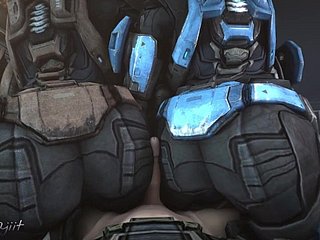 Not any Staring! (Halo: Execute Kat Anal SFM Animation)