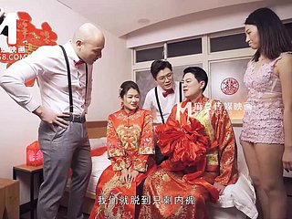 ModelMedia Asia - Escena de boda lasciva - Liang Yun Fei в - MD -0232 в: Mejor mistiness porno de Asia ground-breaking