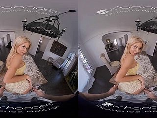 VR Bangers First-class Wilting Lição com uma dona de casa sacanagem VR pornô