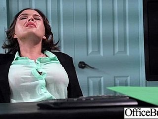 Chica de oficina (krissy lynn) underwood grandes tetas de melón película de amor sexual-34