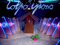 colpo grosso 80-an Itali striptease televisyen gaya dutch
