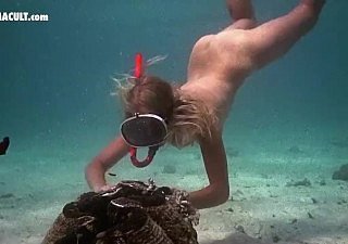 Famosos desnudos - escenas bajo el agua